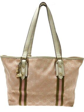 Gucci Pink Shelly GG Tote Bag